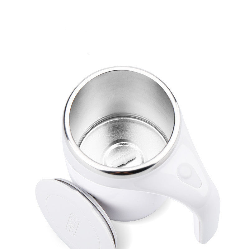 Tazza da caffè con mescolatore automatico ricaricabile – Mescola caffe, latte e frullati in pochi secondi